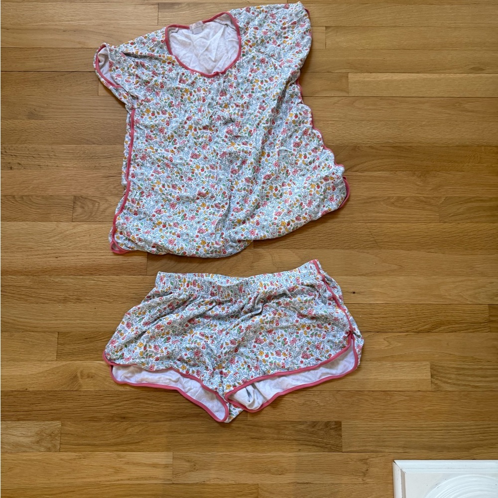 Floral Print Women's Pajama Set